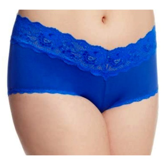 NWT Cosabella Never Say Never Extended Cheekie Boyshort Plus Size NEVER0741P - Picture 1 of 9